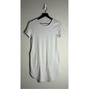 Ivivva Light Gray Short Sleeve T-shirt Dress Size 14